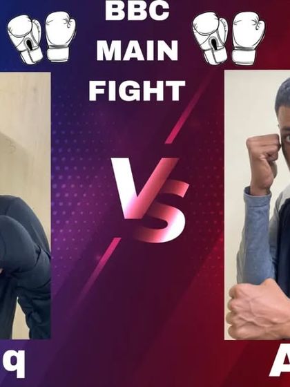 The main fight card featuring Tanishq vs. Anand. Our events showcase the skills of our dedicated boxers.