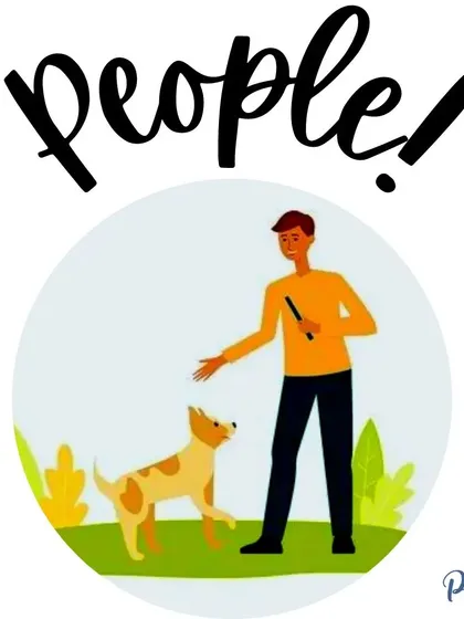 We need to socialize our puppies to all kinds of people: tall people, people with hats, children, and people in uniforms. This helps them understand that different looking humans are not a threat.