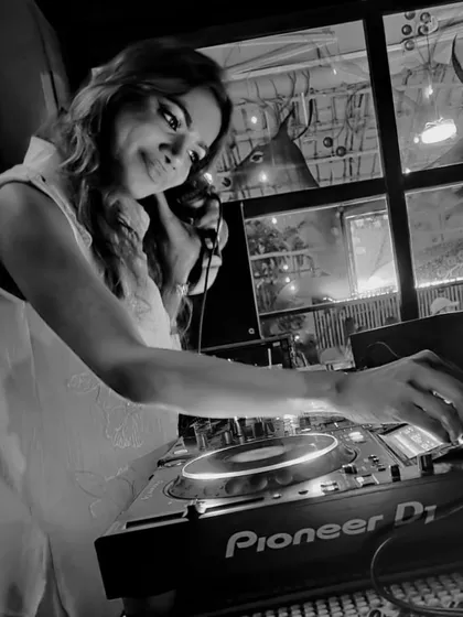 Locked in. This is my zone, where I connect with the music and the crowd. Just me, the decks, and the bangers.