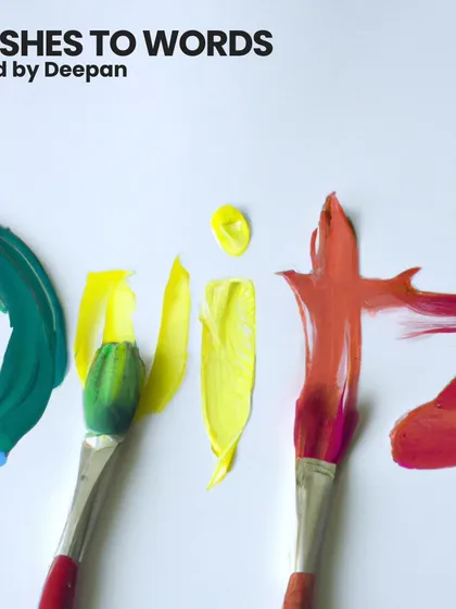 "Brushes to Words" was an ekphrastic writing session. We used paintings and visual art as inspiration, translating the colors, shapes, and emotions of a canvas into prose and poetry.