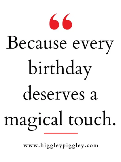 "Because every birthday deserves a magical touch." This is the philosophy behind every event I plan.