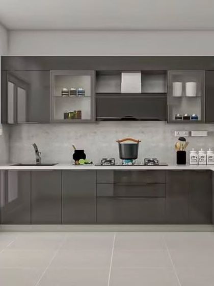 Interior Design - Modular Kitchen Design L-Shaped Kitchens photo 13