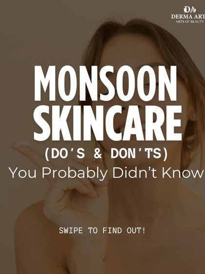 An introduction to our monsoon skincare guide, promising to reveal the lesser-known rules for keeping skin healthy during the rainy season.