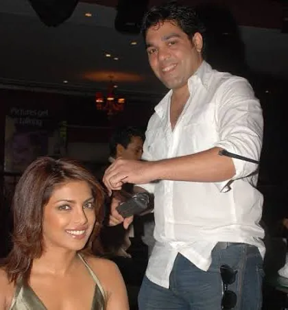 A throwback to a gem of a photograph with the global icon Priyanka Chopra. We've been fortunate to work with incredible artists throughout the years.