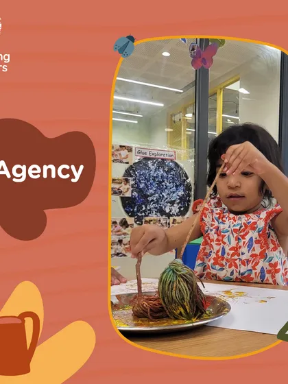 This series of graphic posts highlights our core values and beliefs: from the power of curiosity, wonder, and joy to the importance of agency, creativity, and multisensory learning.
