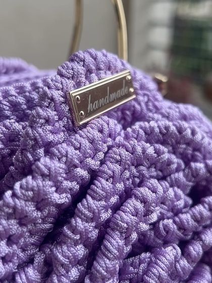 Busy Needles by Utpala Viswanath - Custom Crochet Fashion & Accessories Signature Rose Bags photo 19