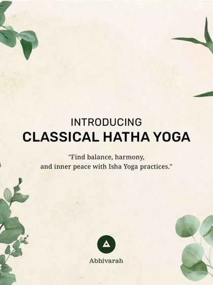 I offer Classical Hatha Yoga to help you find balance, harmony, and inner peace. These practices are a complete path to wellbeing, derived from a pure and ancient tradition.