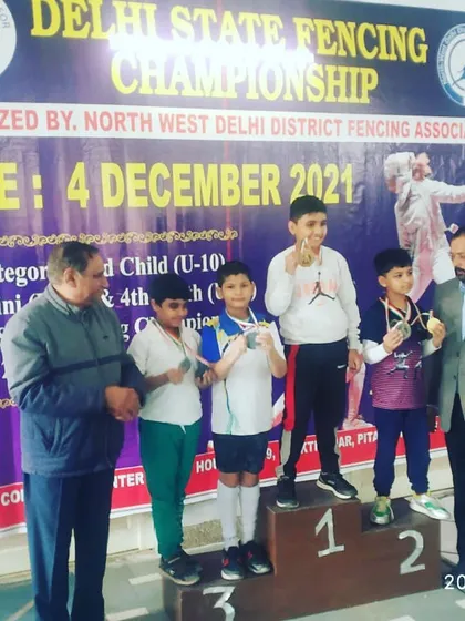 Congratulations to our little champs Priyanshu and Aatish for their podium finish at the state competition.