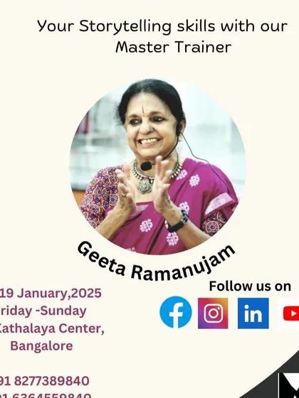 This poster for my Bangalore course is an invitation to find your voice in ten expressive tones. It's a distinct, different, and deeply experiential program.