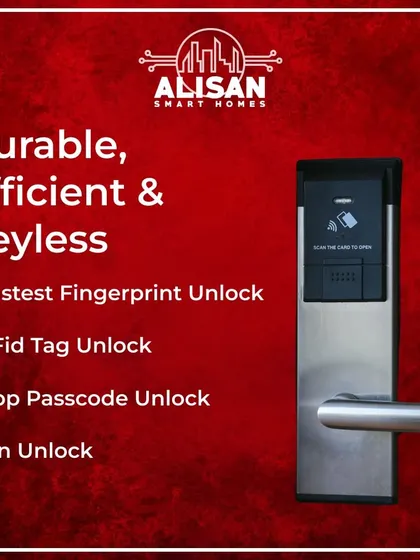 We believe in giving you choices. Our smart locks offer multiple ways to unlock your door, ensuring you are never locked out. Use the fastest fingerprint unlock, an RFID tag, a passcode from our mobile app, or a traditional PIN code.