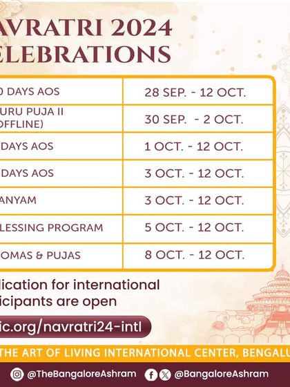 Art of Living - Spiritual Retreats & Campus Experience Specialized Programs & Unique Experiences photo 7