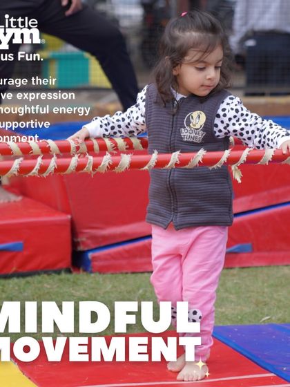 Walking across a textured beam requires focus and balance. This activity encourages creative expression and thoughtful energy, helping preschoolers develop stability and confidence in a supportive environment.