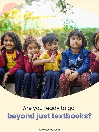 Are you ready to go beyond just textbooks? This photo of happy, smiling children captures the essence of our approach: a learning experience filled with curiosity, creativity, and real-world exploration.