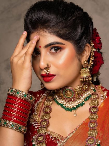 Shrutha - Special Occasion & Media Makeup South Indian Bridal Elegance photo 32