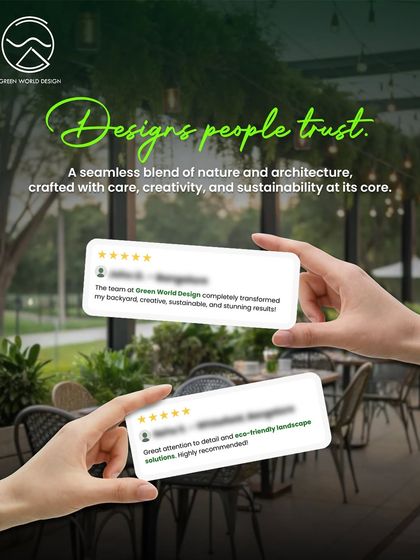 The ultimate measure of our work is the trust our clients place in us. These five-star reviews reflect our commitment to delivering creative, sustainable, and stunning results with meticulous attention to detail.