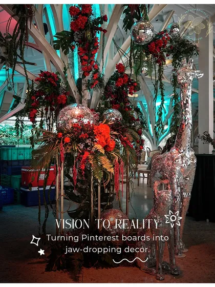 From vision to reality. We specialize in turning Pinterest boards into jaw-dropping, real-life decor.