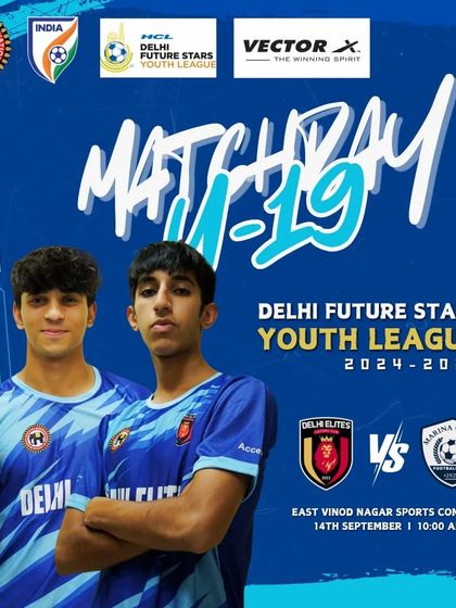 The journey begins. Matchday 1 for our U-19 squad in the HCL Youth League.