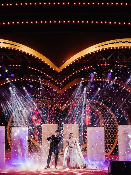 The Wedding Square - Wedding Design & Styling Opulent Sangeet & Reception Nights photo 29