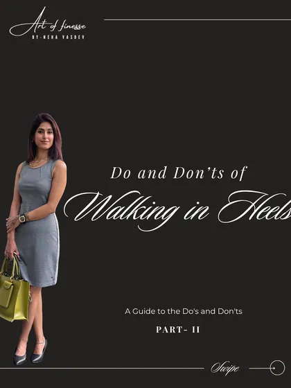 Walking with poise, especially in heels, is a powerful non-verbal signal of confidence. This guide breaks down the common mistakes and provides simple corrections to help you move with grace and command attention with every step.