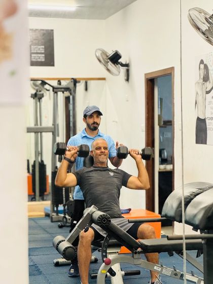 Coach Sanjay Sajan, another of our Strength & Conditioning Experts, brings a calm, focused approach. He is the brain behind our strength sessions, meticulously planning and observing to help athletes grow stronger the right way.