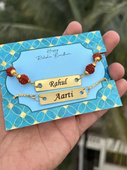 Customized Gifts - Personalized Accessories & Decor Rakhi & Raksha Bandhan Gifts photo 10
