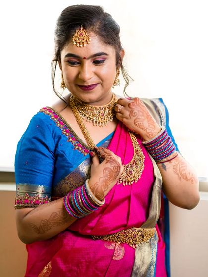 Sindhu Krishnan - Bridal & Wedding Makeup South Indian Bridal Looks photo 13