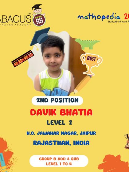 Abacus D Maths Academy - Educational Franchise & Teacher Training Mathopedia: Our Annual Competitions photo 59