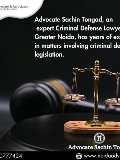 As an expert criminal defense lawyer in Greater Noida, I have years of expertise in matters involving criminal defense legislation.