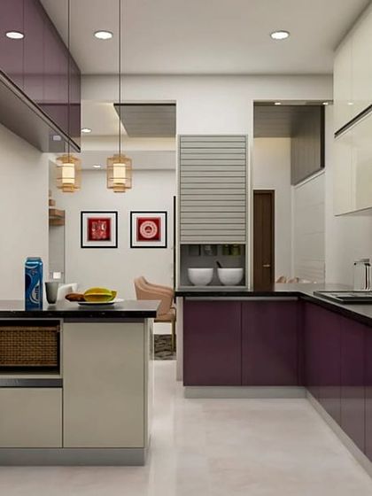 Bengaluru Interiors - Full Home Interior Design Modern Modular Kitchens photo 14
