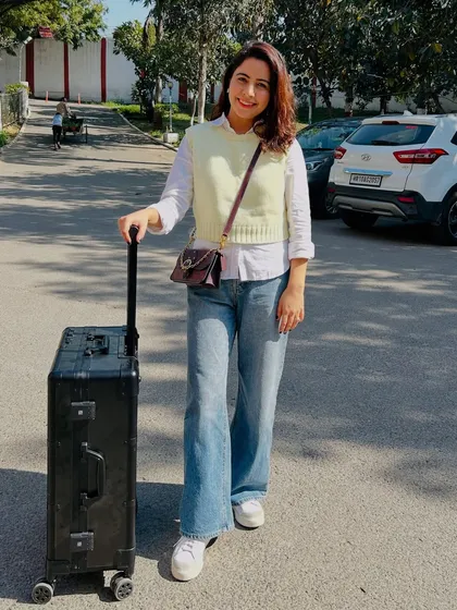 Ready to roll. Traveling with my kit to create beautiful looks for my clients is part of the job I love. Doing what's good for your soul is what matters.
