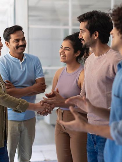 Here I am in my corporate girlie era for an Images Bazaar stock photo shoot. This shows my ability to portray a professional character for corporate branding and commercial use.