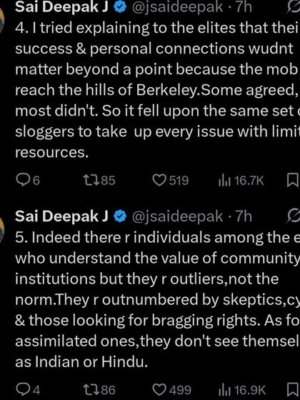 I tried to explain to the elites that their personal success would not protect them when the mob comes. Unfortunately, most did not agree, leaving the burden on the same few sloggers.