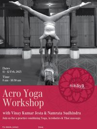Specialized Yoga Workshops