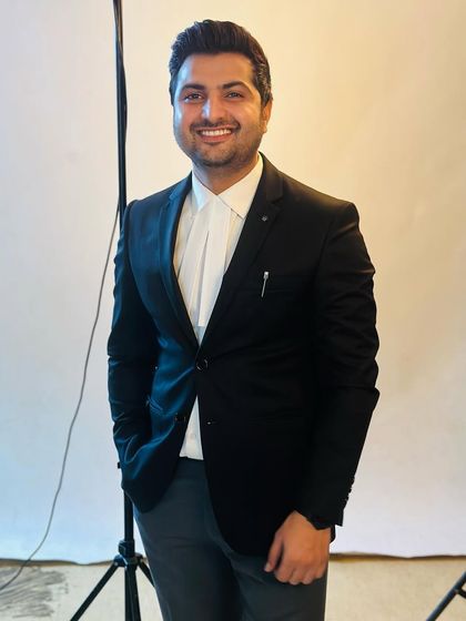 A professional photo taken during a shoot. I believe in stepping out of my comfort zone.