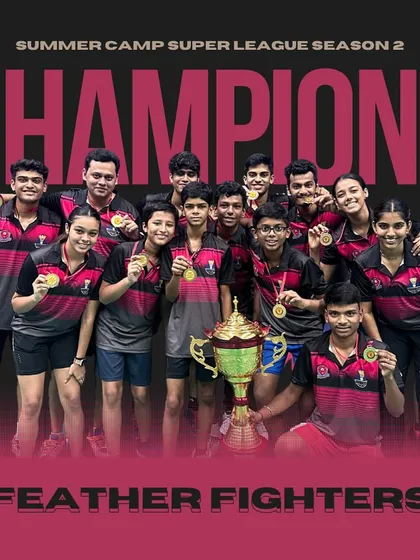 Champions of the Summer Camp Super League Season 2, the Feather Fighters. Their teamwork and dedication led them to a well-deserved victory.