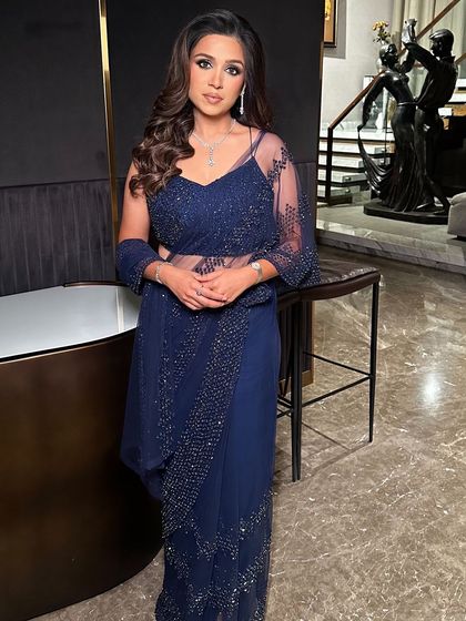 All about that evening glam. Soft, dewy skin with just the right touch of smoky eyes for a look that is effortlessly elegant and perfect for a night to remember.