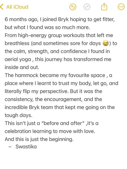 "What I found was so much more." Swastika shares her story of losing 14 kgs in 6 months and finding a community that kept her going on the tough days. Her words are a testament to our tribe.