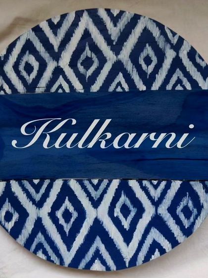 Mirakhi Design Studio - Bespoke Art Pieces & Decor Custom Hand-Painted Nameplates photo 20