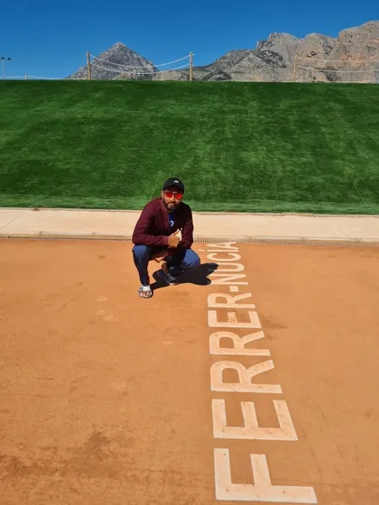 Our commitment to learning never stops. Here, our coach is visiting the prestigious David Ferrer Tennis Academy in Spain, gaining insights from one of the world's top training centers.