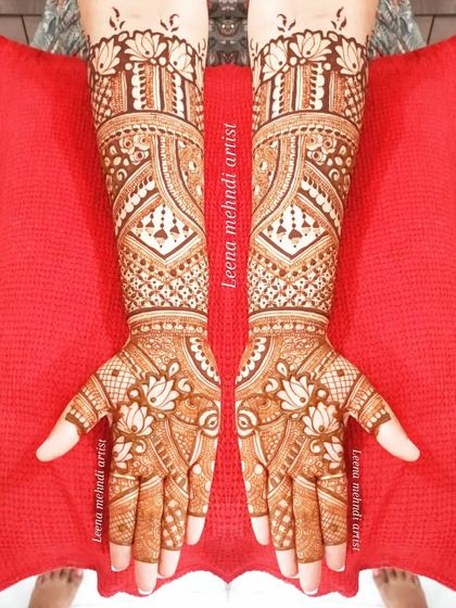 Intricate Bridal Mehndi photo 4