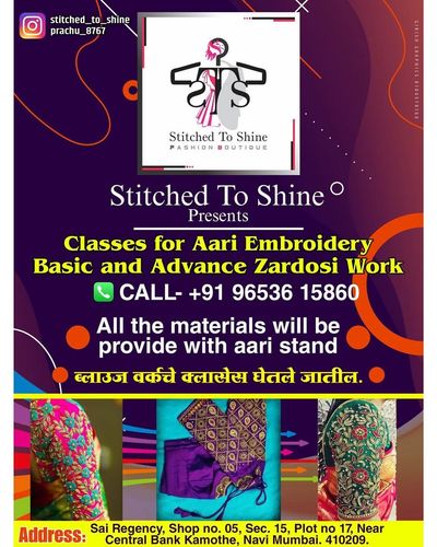 Embroidery Classes