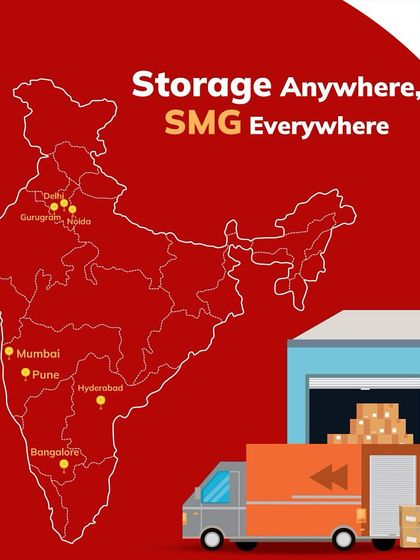 Storage anywhere, SMG everywhere. This map shows my presence in major Indian cities, ensuring you have access to my services wherever you are.