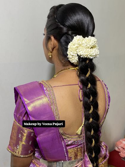 Veena Pujari - Makeup Classes and Training Elegant & Traditional Hairstyling photo 5