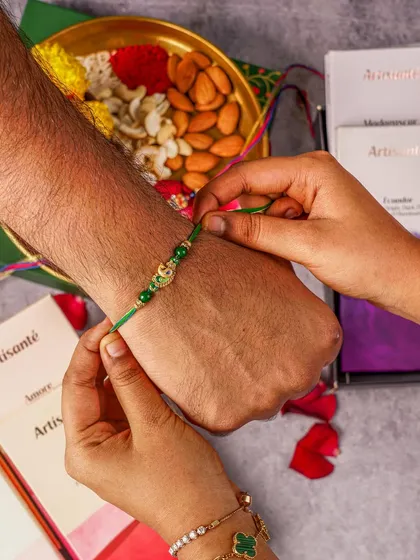 For this Rakhi campaign with Artisante, we created a scene that blends tradition with a modern product. The focus is on the emotional connection of the festival, with the product naturally integrated into the moment.