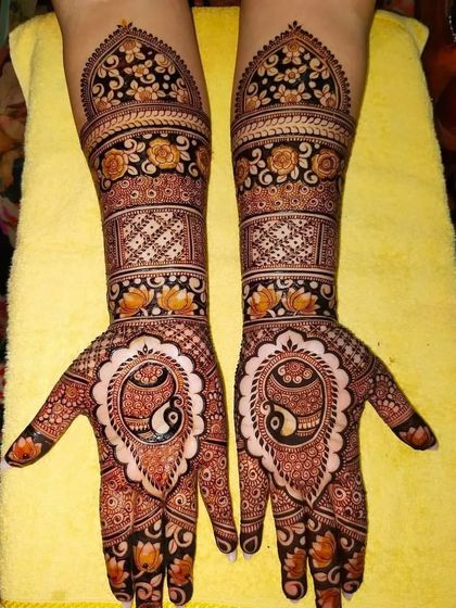 Bunty Rajasthani Mehandi - Bridal Mehendi Classic Rajasthani & Traditional Motifs photo 24