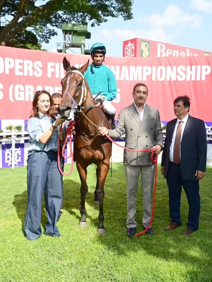 'Bishop', the winner of The S.G. Madhukar Memorial Trophy.