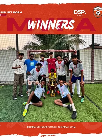 Winners. Our U17 team after securing the Elite Cup in Dombivili. The hardware proves the hard work.
