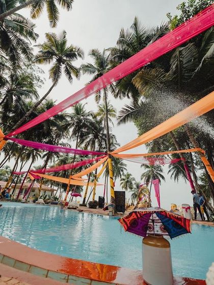 Flinters Management - Custom Wedding Design & Decor Vibrant Haldi Carnivals photo 41