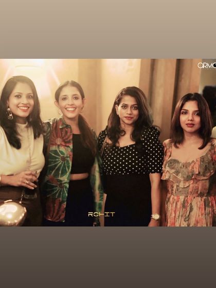 A group of friends at my event in Kochi.