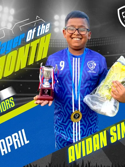 Announcing Avidan Singh as our Player of the Month for April from the Sub-Juniors.